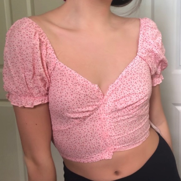 Princess Polly Laura Pink Top 